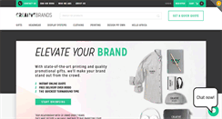 Desktop Screenshot of creativebrands.co.za